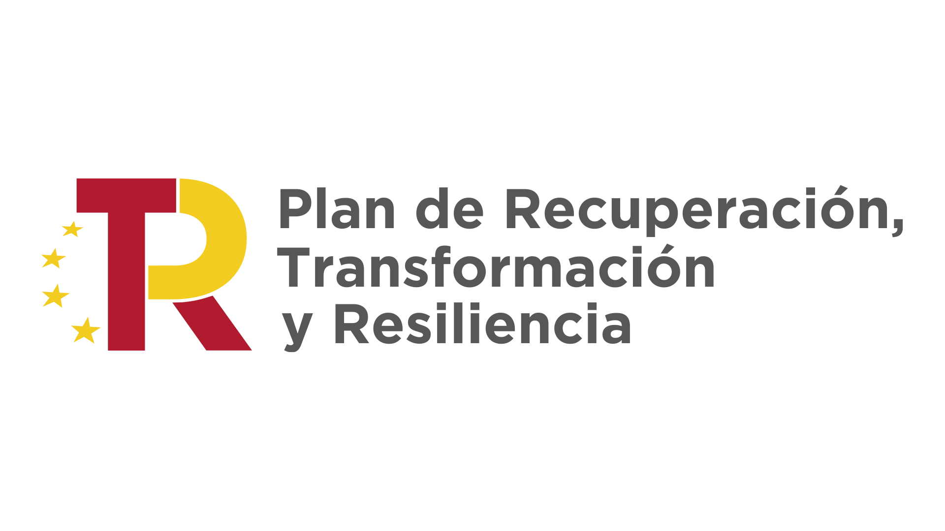 Logotip del Plan de Recuperación, Transformación y Resiliencia.