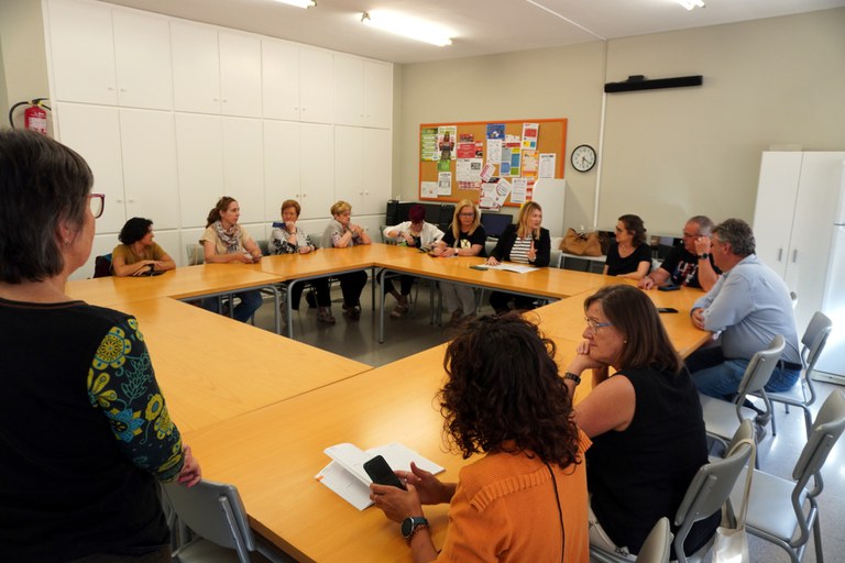 L'acte de presentació del projecte ha tingut lloc a l'escola Frederic Godàs