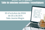 Píndola gratuïta “Compra a Lleida: taller de solucions sostenibles i tecnològiques” per als sectors del comerç i l’hostaleria