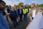 Inici de les obres de prolongació del carrer Roure