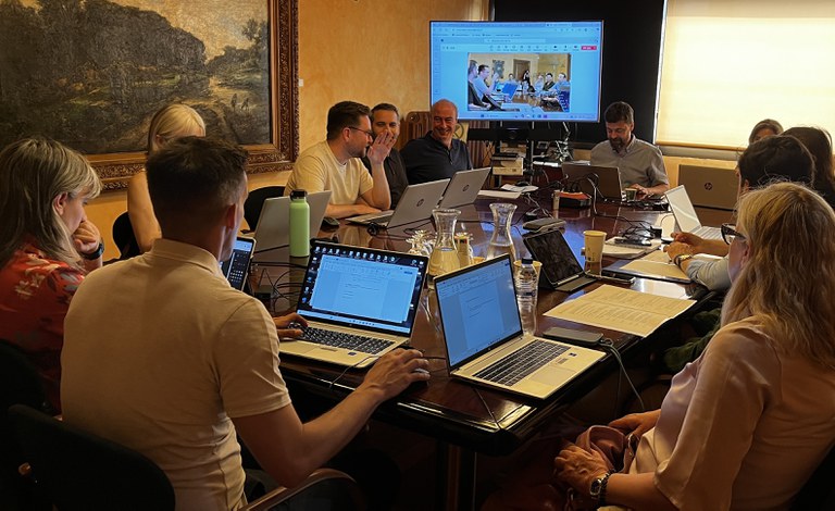 Comissió Informativa d’Acció i Innovació Social, aquest dimecres, a la sala Francesc Macià.