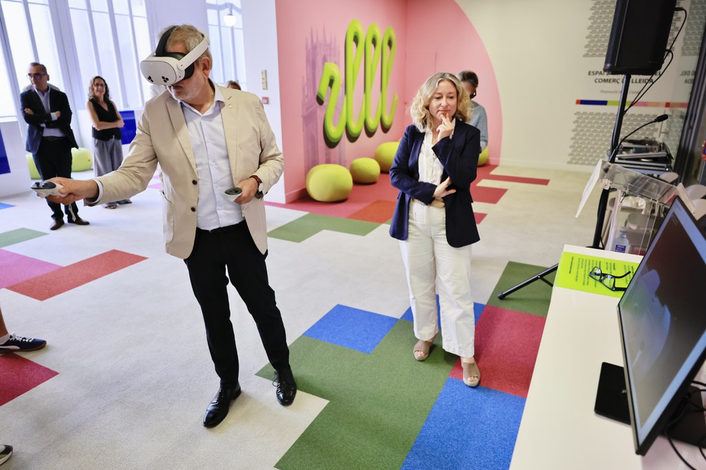Obre portes l’Espai d’Innovació del Comerç de Lleida, un centre pioner i punt de referència per a la transició tecnològica del comerç local